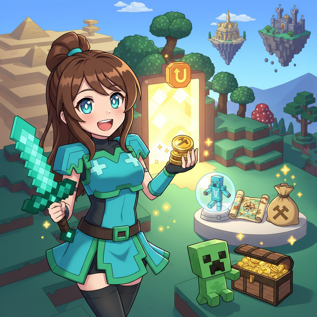 最新「Minecraft」兌換碼 2026：解鎖新造型、地圖與 Minecoins
