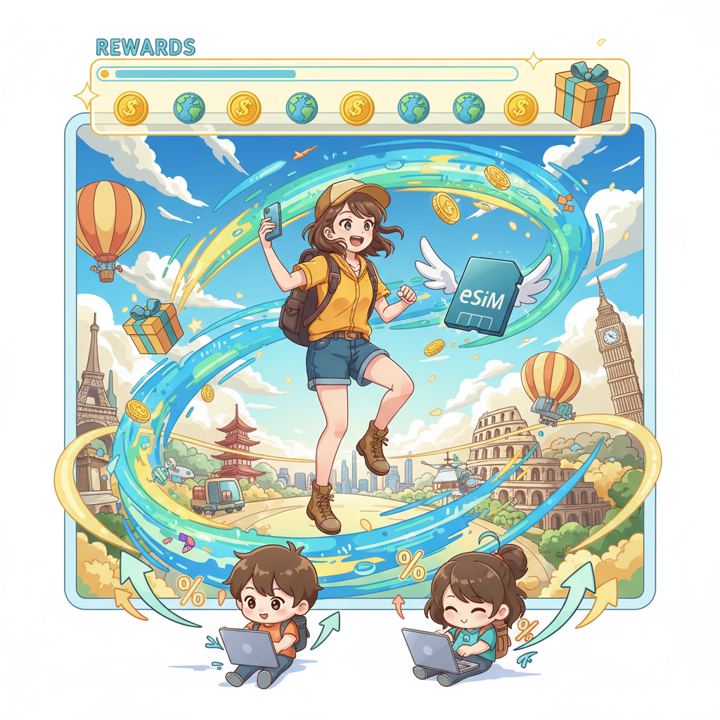 旅遊住宿,2026 旅遊 eSim 優惠碼：Airalo/DJB 最新流量折扣碼分享