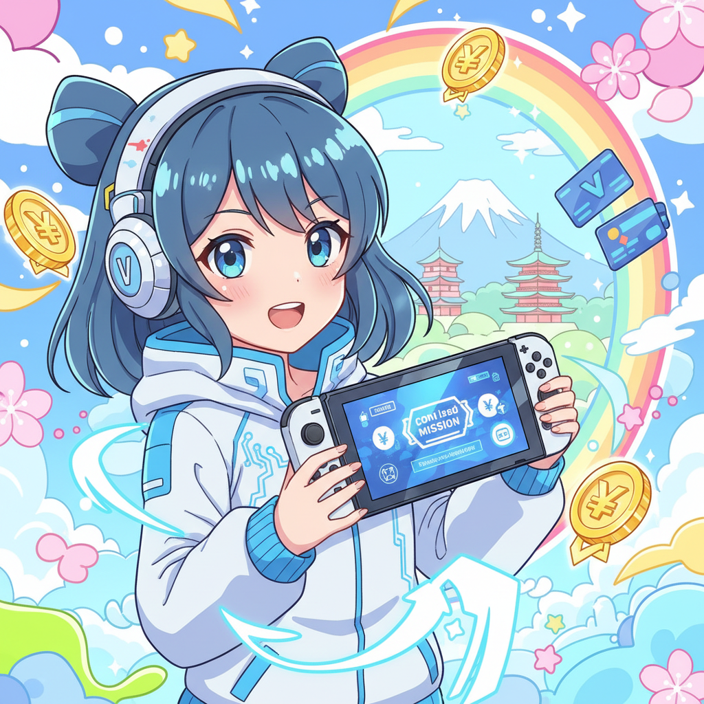 2026 Switch 跨區教學:利用 V-Preca 虛擬信用卡購買日服遊戲,V-Preca Switch 教學