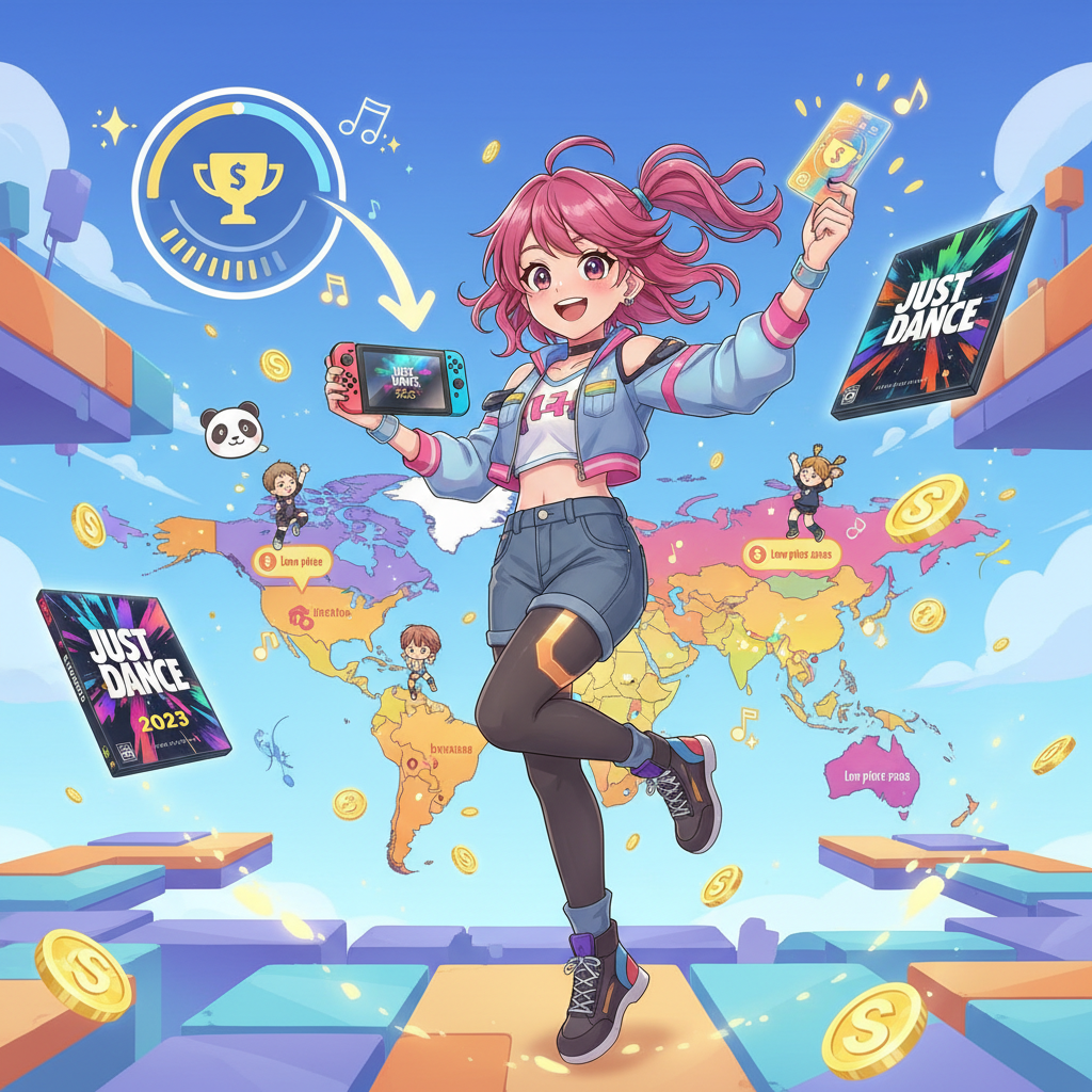 Switch 跨區購買《JUST DANCE》:各年度版本在低價區的折扣趨勢,Just Dance 跨區 便宜
