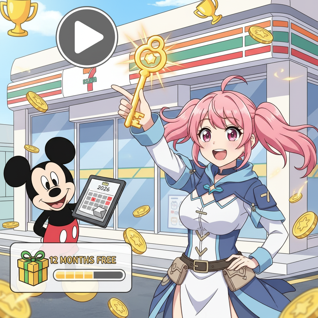 Disney+ 抽獎活動 2026 匯整:參加 7-11 抽獎送 12 個月免費序號,Disney+ 抽獎 2026