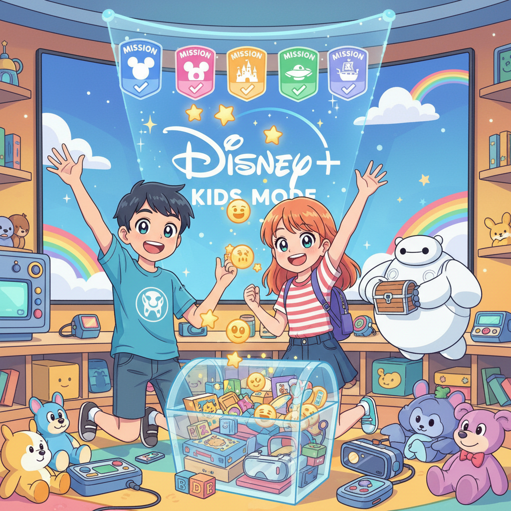 Disney+ 兒童模式設定教學:2026 打造安全且免費的親子娛樂空間,Disney+ 兒童模式