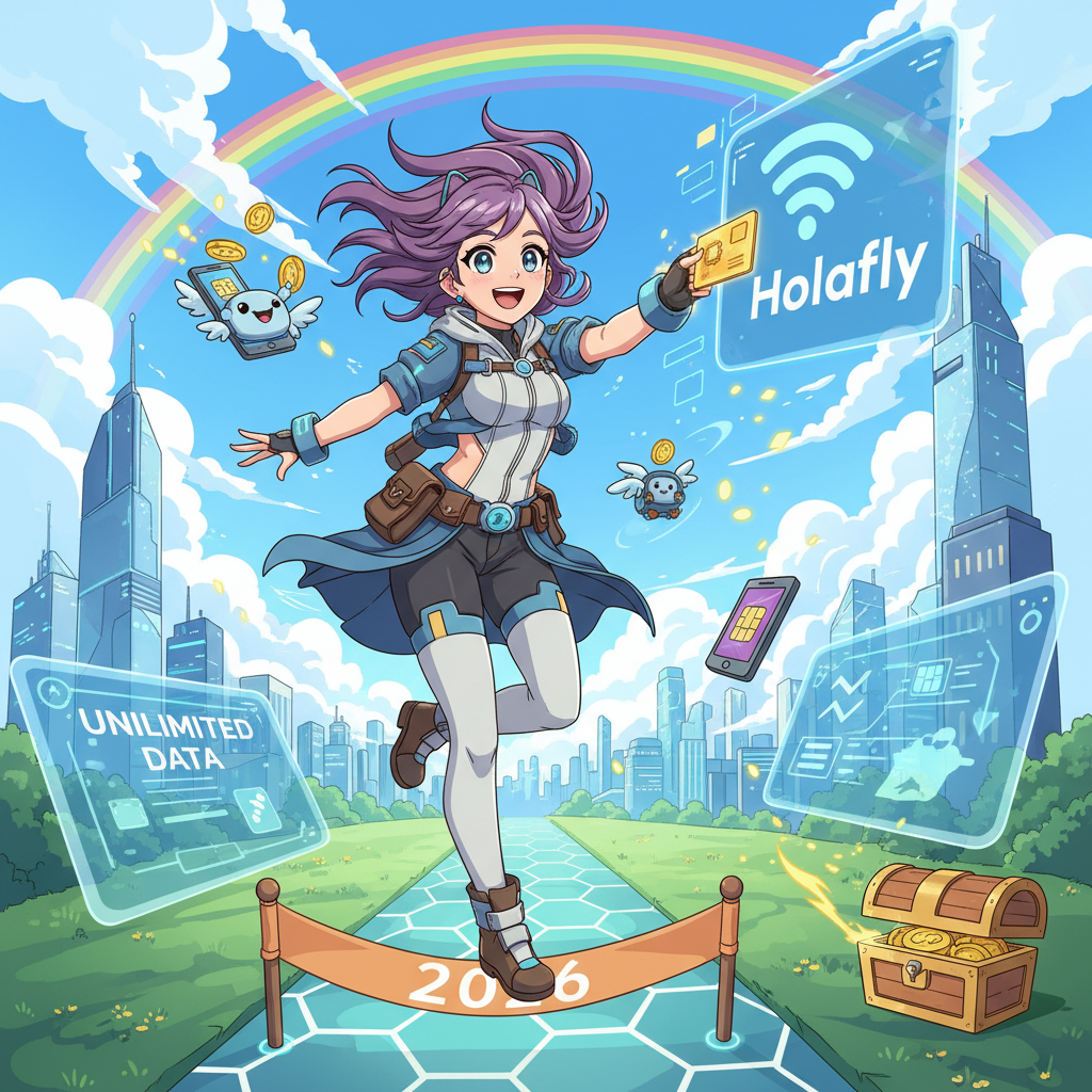 Holafly 優惠代碼 2026:不限流量 eSIM 折扣怎麼拿?,Holafly 優惠; 不限流量 eSIM,商業/推薦