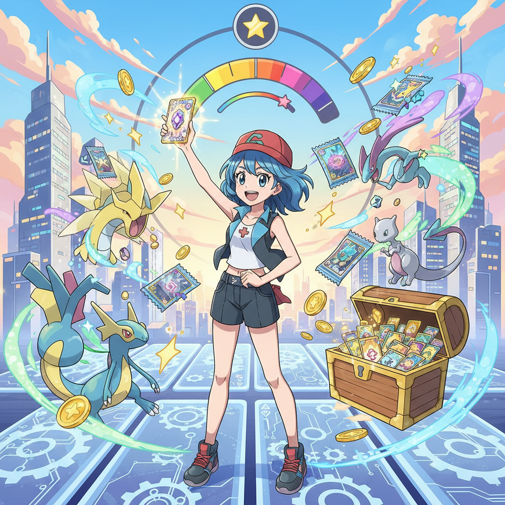 Pokémon TCG Pocket,破解,抽卡率「破解」真相:如何利用隱藏包裝機制提高神獸卡入手率?