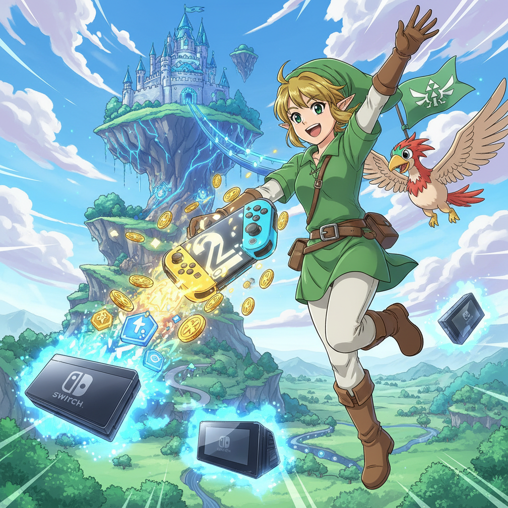 優惠資訊,Switch 2 傳聞再起?2026《薩爾達傳說》舊作升級優惠與相容性消息預測。
