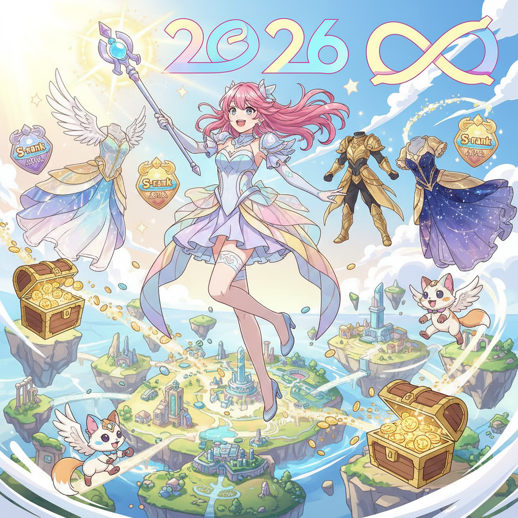 開放世界,2026《無限暖暖》完全攻略:S 級搭配技巧、奇蹟服裝獲取路徑與最新兌換碼
