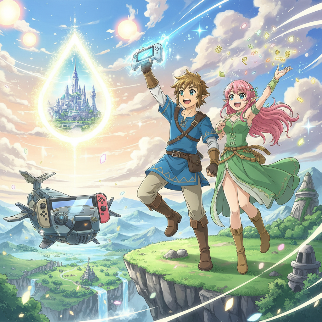 效能強化,2026《王國之淚》Switch 2 強化版攻略:4K HDR 與 60FPS 設定教學,體驗最美海拉魯