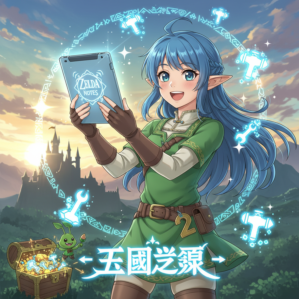 隱藏福利,【2026 最新】王國之淚 Switch 2 兌換碼彙整:如何透過 Zelda Notes 領取「武器修復道具」