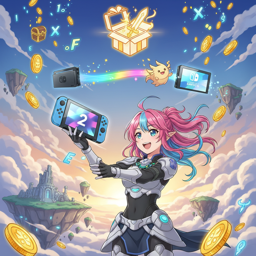 存檔轉移,從舊機無痛升級!2026 王國之淚 Switch 2 存檔轉移教學與「數位升級包」折扣