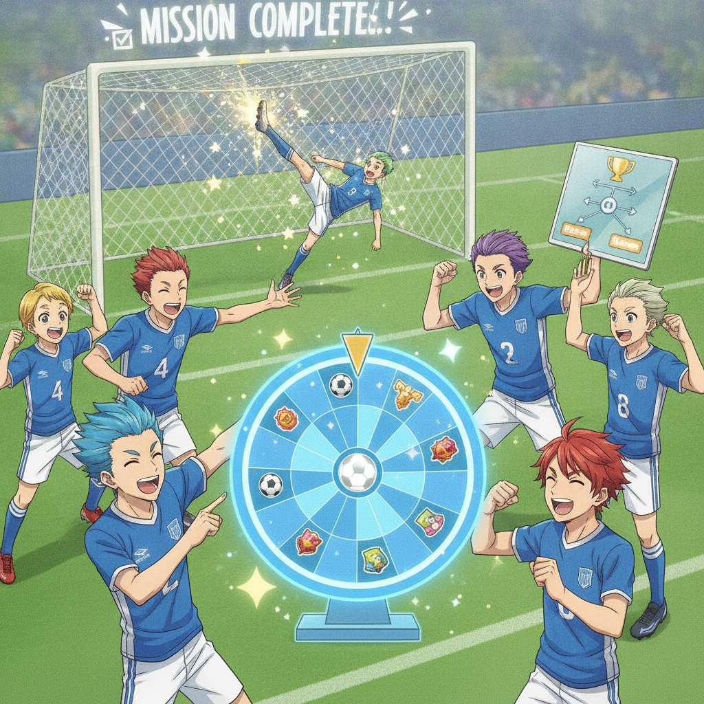 《Blue Lock Rivals》6月兌換碼攻略:免費轉盤、流派選擇與進球技巧